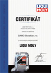 Certifikát originality LIQUI MOLY